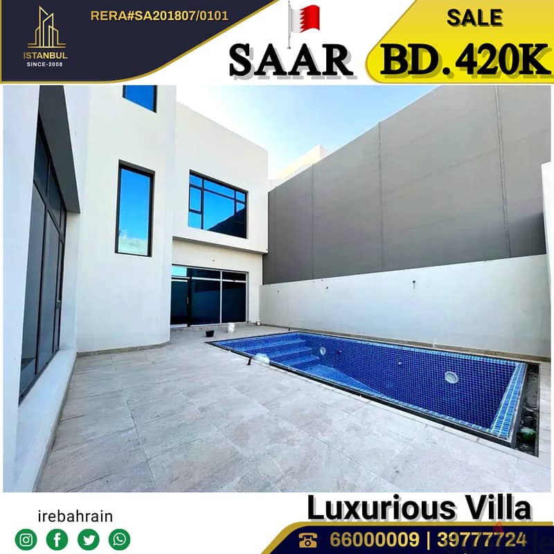 Luxurious Swimming Pool villa with Garden for sale in SAAR – Saraya-1 10