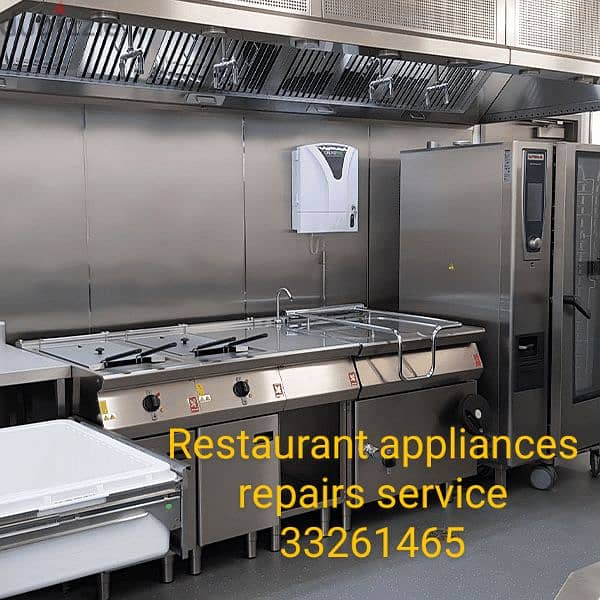 Restaurant appliances repairs 24/7 available 1