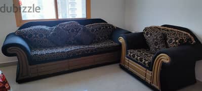 Sofa set for urgent sale.