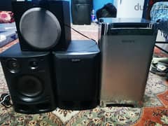 sound system for sale with extra woofer