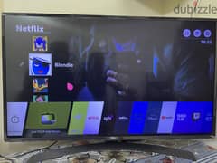 LG 43inch Smart TV with Magic Remote for sale.