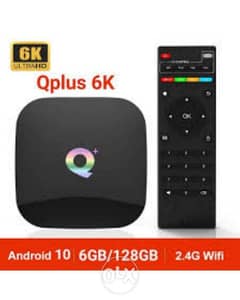 6K Smart TV Box 6GB Ram /128GB Rom/All Country TV Channels Without Dis 0