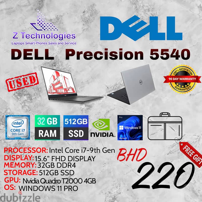 Dell Precision 5540 WorkStation 0