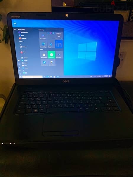Dell inspiron laptop ( old version but updated ) good condition 2