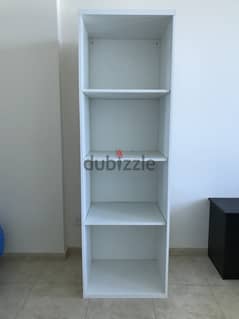 White rack/Shoe rack/White fibre table for sale