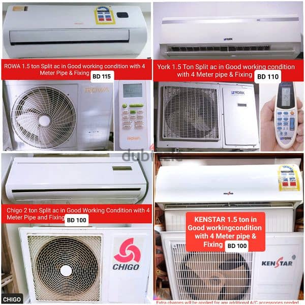 Split ac window acss for sale with fixing 2