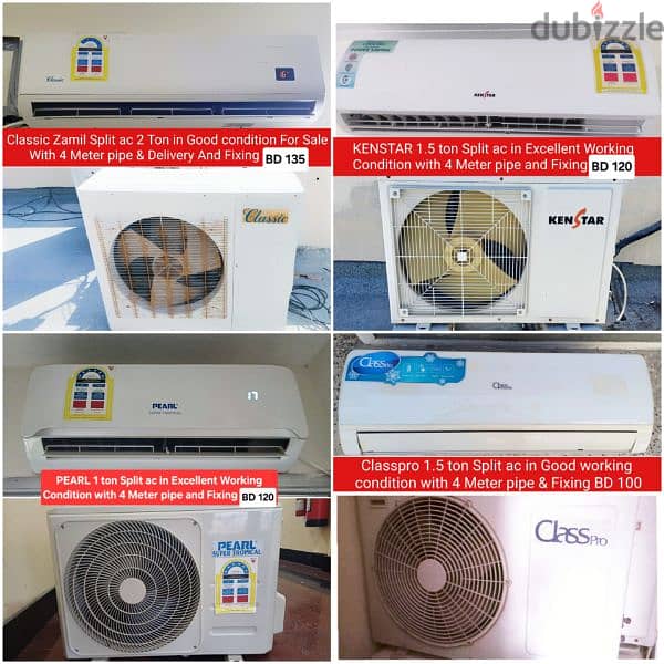 Split ac window acss for sale with fixing 3