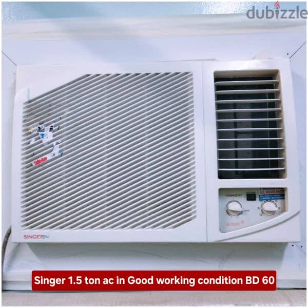 Split ac window acss for sale with fixing 6