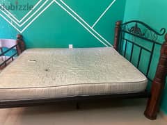 BED WITH MATTRESS 150*180 0