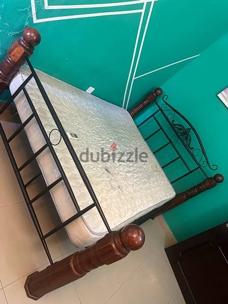 BED WITH MATTRESS 150*180 7