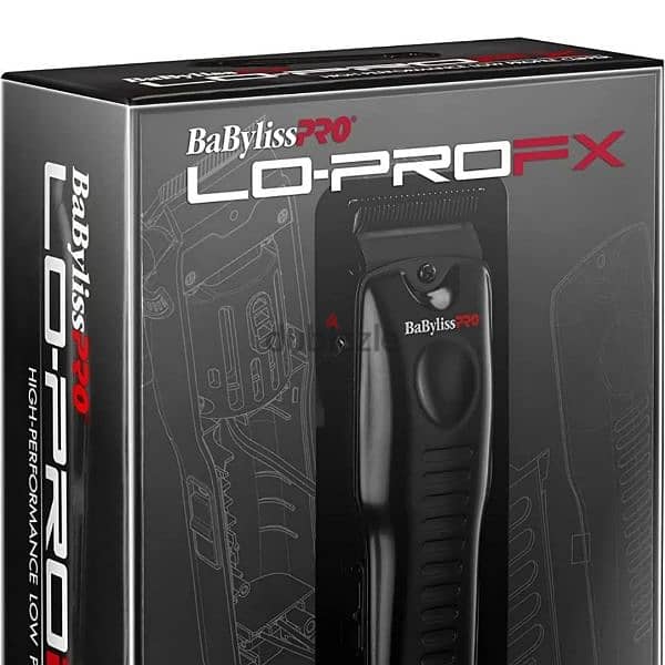 New BabylissPRO High Performance Low Profile Clipper Model Lo-ProFX825 8