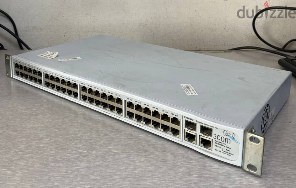 3Com 3C16476BS Baseline Switch 2250 Plus 48-Port 10/100Base-T Switch 1