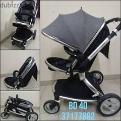 Baby stroller/ pram sale with free car seat 0