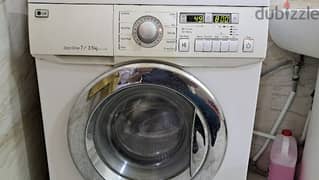 LG 7/3.5 KG Front load Automatic washing machine
