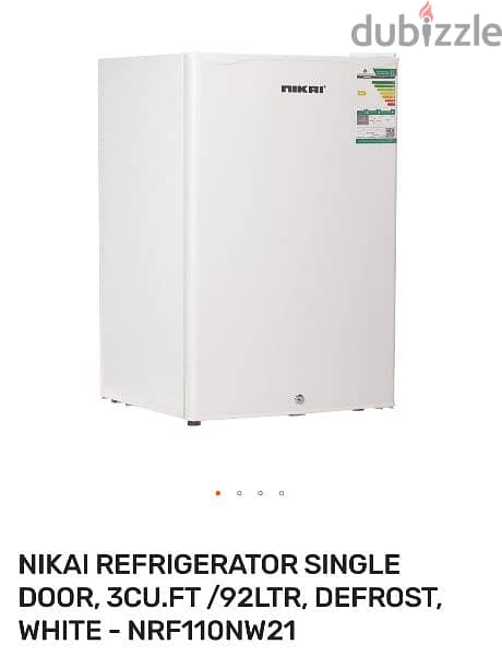 Nikai refrigerator, used, for sale. 3