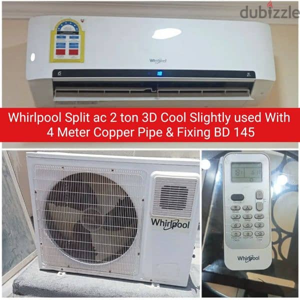 Classpro 1.5 ton split ac and other acss for sale with fixing 6