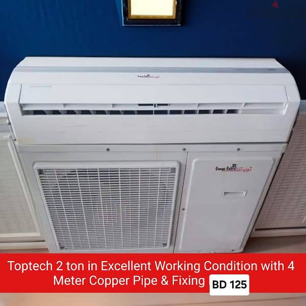 Classpro 1.5 ton split ac and other acss for sale with fixing 8