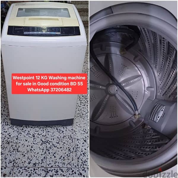Toshiba washing machine and other items for sale 7