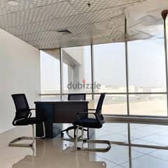 Get a Commercial office  for the lowest price for only 107bd monthly 0