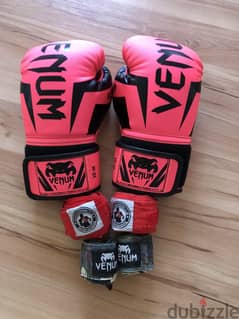 Venum boxing gloves