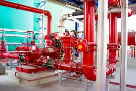 Fire pump room and alarm system service 1