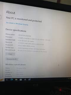 PC with table
