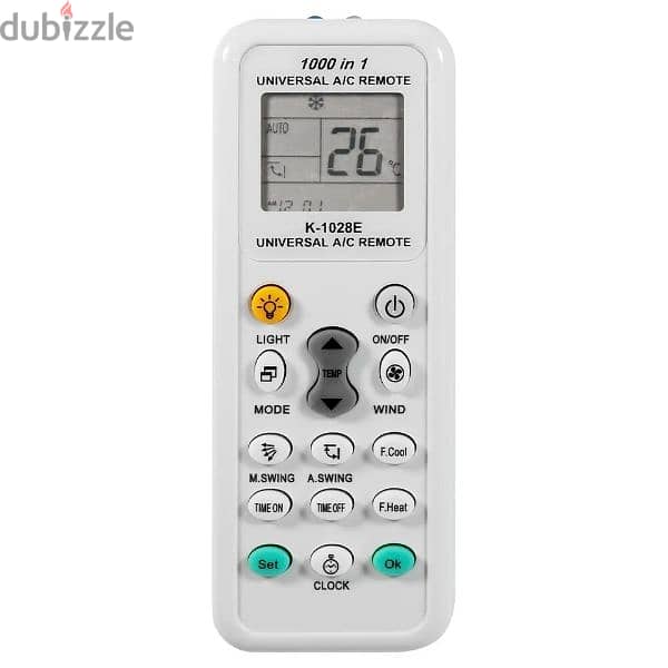 1000 in 1 Universal A/c Remote,  only 3bd 6