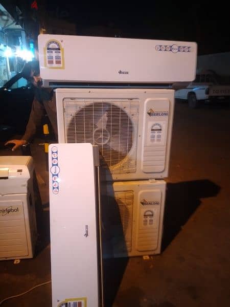 split AC for sale with fixing good condition good working 2ton 2