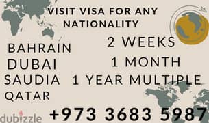 Visit Visa for bahrain