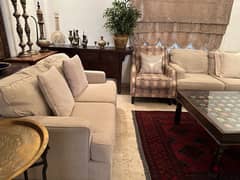 Ashley sofa set 8 seater in excellent condition