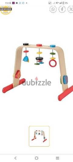 Ikea wooden play gym 5bd 0