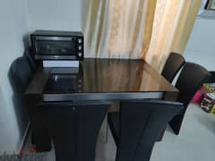 Used Dining table & Cupboard for sale