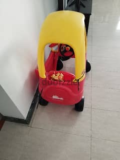 Toy car and baby scooter for sale (used) 0