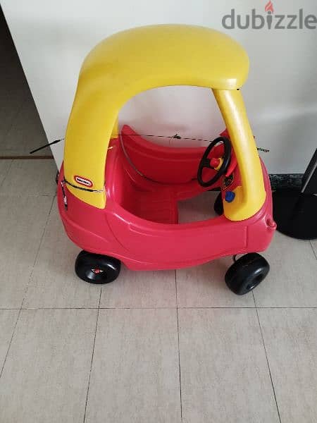 Toy car and baby scooter for sale (used) 3
