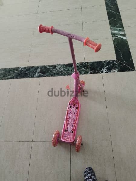 Toy car and baby scooter for sale (used) 4