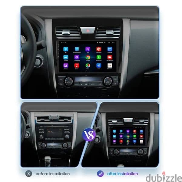Nissan Altima (2013 to 2018) Android Screend 1
