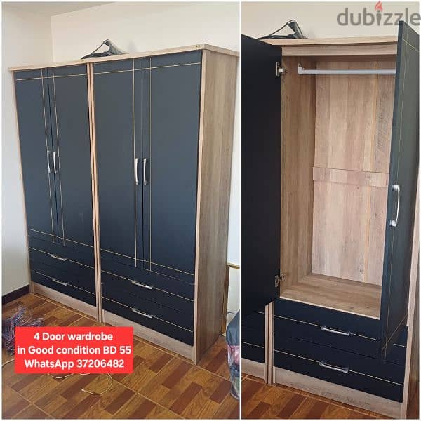 3 Door wardrobee and other items for sale with Delivery 3