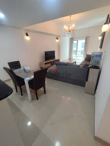 furnished flat for rent @ amwaj one room 300 bd includes ewa unlimited 2