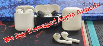 We Buy Damaged Apple Airpods
