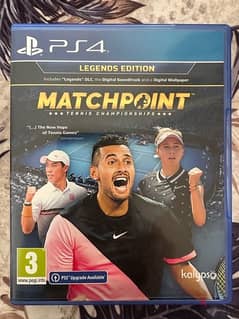 PS5 upgrade MatchPoint Tennis Championships
