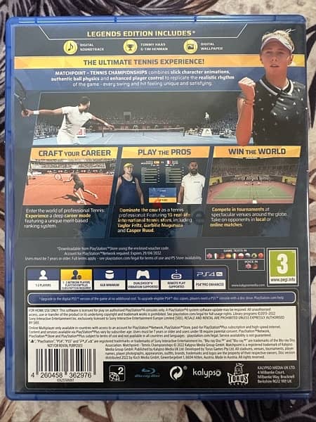 PS5 upgrade MatchPoint Tennis Championships 1