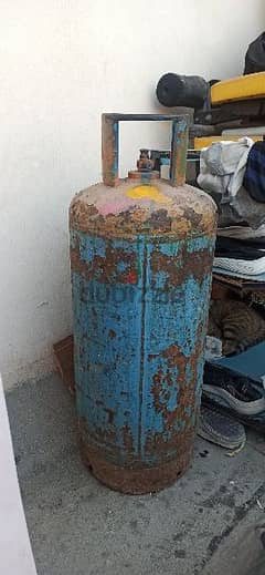 Gas cylinder with full gas 25 Bd