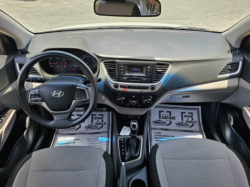 HYUNDAI ACCENT, 2018 MODEL (NEW SHAPE, EXCELLENT CONDITION) FOR SALE 8