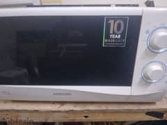 Samsung  microwave oven (
outside &inside LIKE new  condition