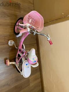 Pink bicycle for girls 3-4 years