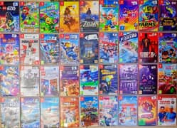 Nintendo switch games collection 0