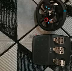 logitech g29 steering wheel with all wires for sale
