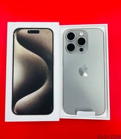 I PHONE 15 PRO MAX 1 TB NATURAL TITANIUM 60 DAYS ONLY USED