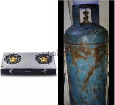 Gas Cylinder and Cooking Stove 20 bd (contact number   35909198