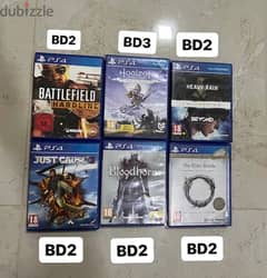 PS4 Games From BD2